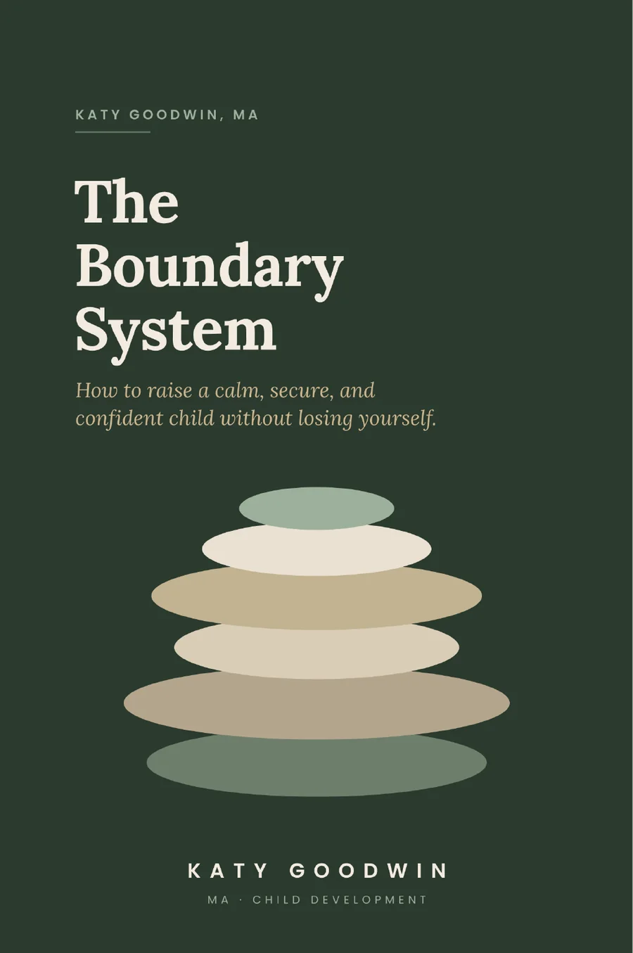 The Boundary System by Katy Goodwin, MA, book cover